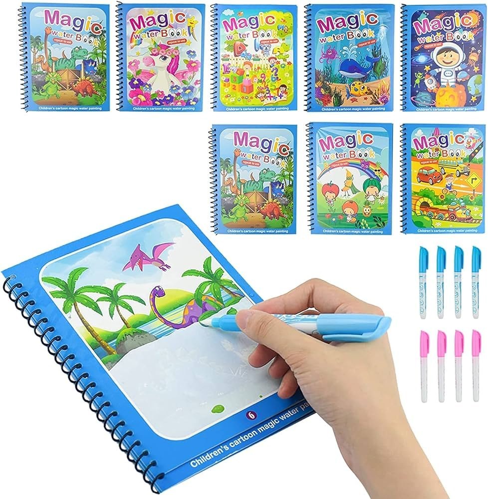Magic Water Drawing Book for Kids